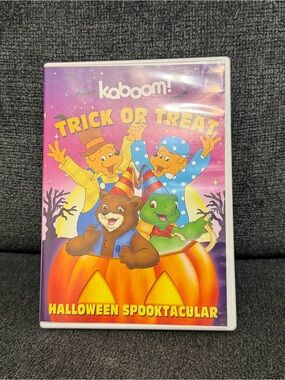kaboom! Trick or Treat Halloween Spooktacular DVD kids Franklin Berenstain